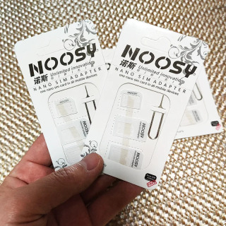 50 комплектов адаптеров 4 в 1 Noosy Nano Sim Card + адаптер Micro Sim Card + стандартный адаптер SIM-карты для оптовой продажи IPhone