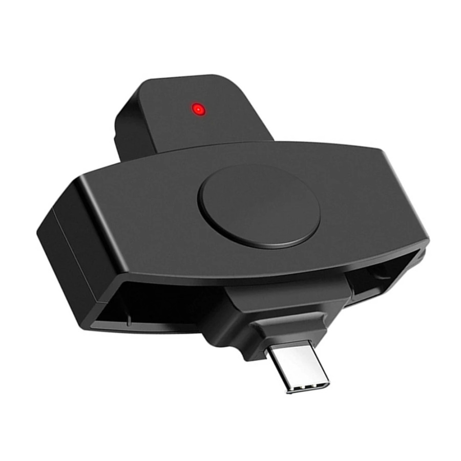 Устройство для чтения смарт-карт Type-C, портативное устройство для чтения SIM-карт и IC-карт, аксессуары для банковских и налоговых деклараций, поддержка Windows и OS.