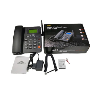 Фиксированный беспроводной телефон с литиевой батареей 4G и 2 SIM-карты VOLTE HD Call SMS DTMF Беспроводной стационарный телефон армейский зеленый