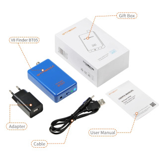 GTMEDIA Satellite Finder V8 Sat Finder BT05 Android uchun Satlink WS-6933 6906, Bluetooth bilan Los Satfinder TV 1080p dan yaxshiroqdir.