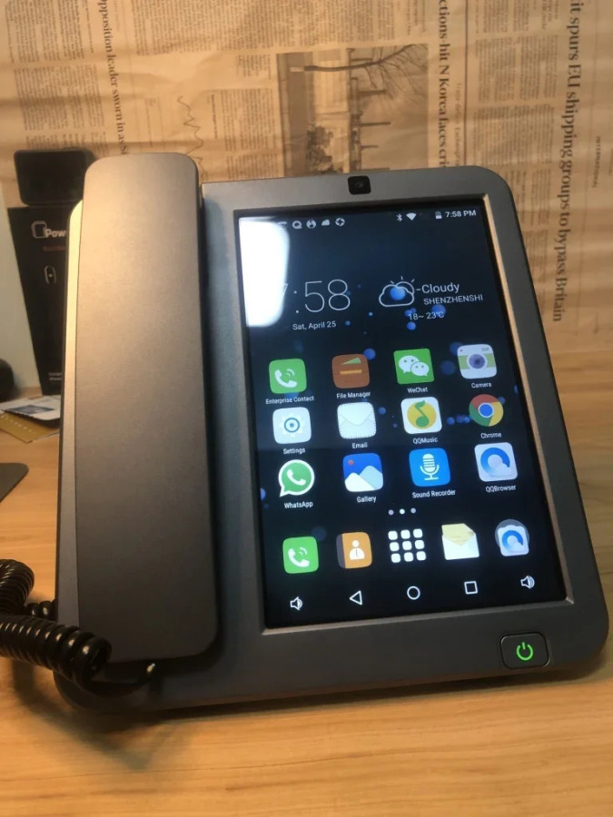 Android LTE фиксированный беспроводной стационарный 4G SIM сетевой видеофон глобальный универсальный WIFI видео мобильный телефон для пожилых людей домашний офис