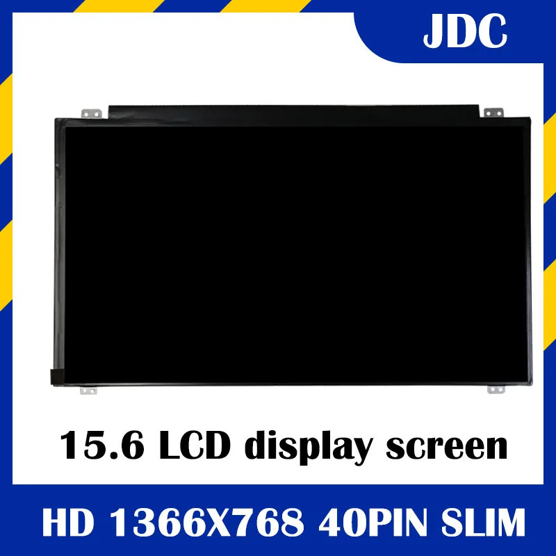 15,6 dyuymli noutbuk LTN156AT35 N156BGE-LB1 L31 L41 LTN156AT20 LTN156AT35 B156XW04 V.5 LP156WH3 TLS1 NT156WHM-N10 40PIN uchun nozik LCD matritsasi