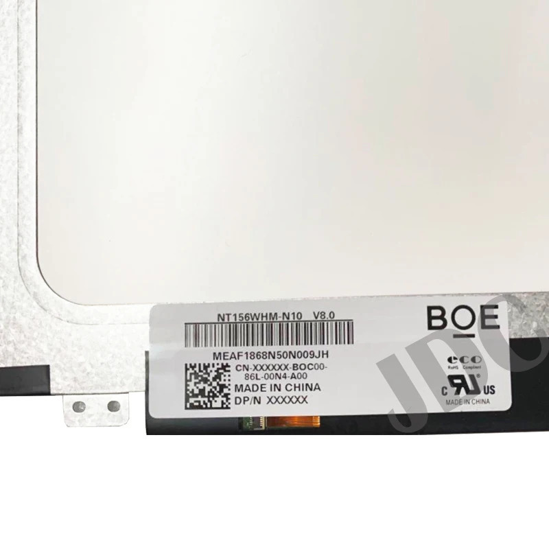 15,6 dyuymli noutbuk LTN156AT35 N156BGE-LB1 L31 L41 LTN156AT20 LTN156AT35 B156XW04 V.5 LP156WH3 TLS1 NT156WHM-N10 40PIN uchun nozik LCD matritsasi