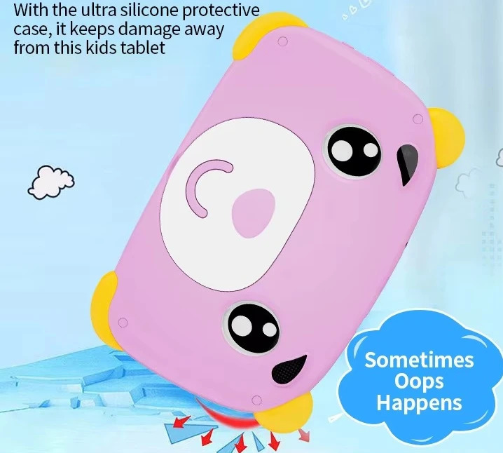 Планшетный ПК Tablette Pour Enfants 7-дюймовый планшет Tableta Android Обучающий развлекательный говорящий планшет для детей с телефонными карточками