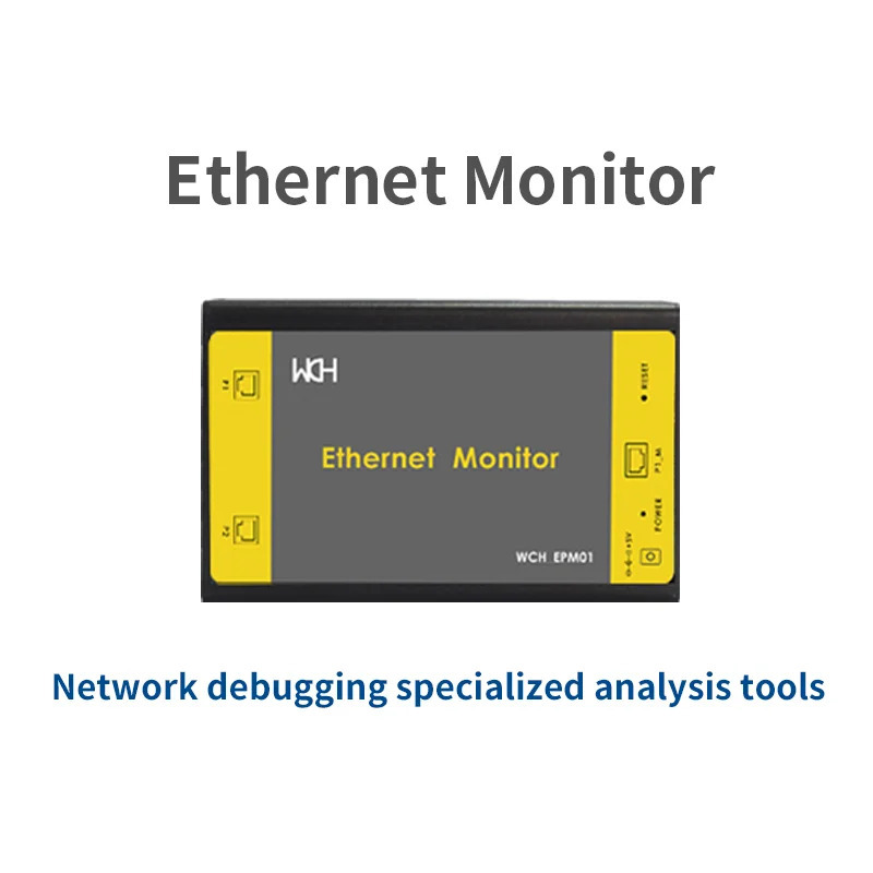 WCH Ethernet-монитор Сетевой сбор данных/анализ Поддержка проводной связи/программное обеспечение для сетевого монитора