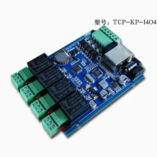 Релейный модуль сети промышленного класса 4, реле Ethernet, удаленный сетевой коммутатор, 4-полосный изолированный вход