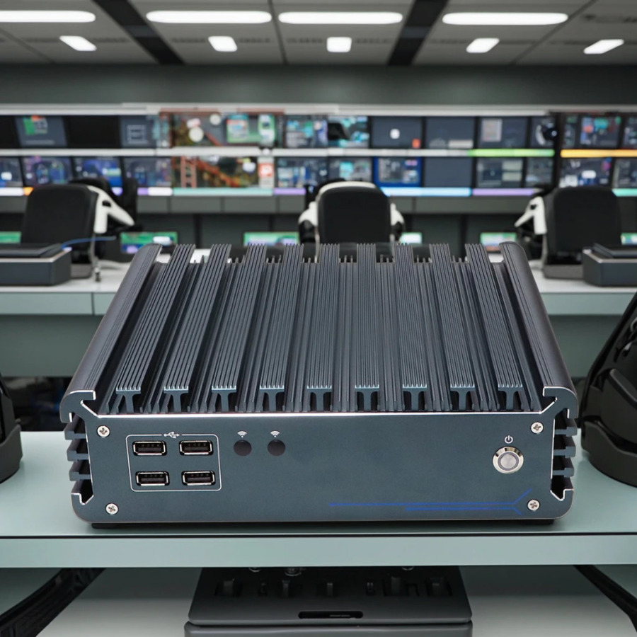 Iwill sanoat kompyuteri I3 I5 I7 12-avlod savdo avtomatlari Fansiz sanoat kompyuteri HMI Linux g'alaba qozondi