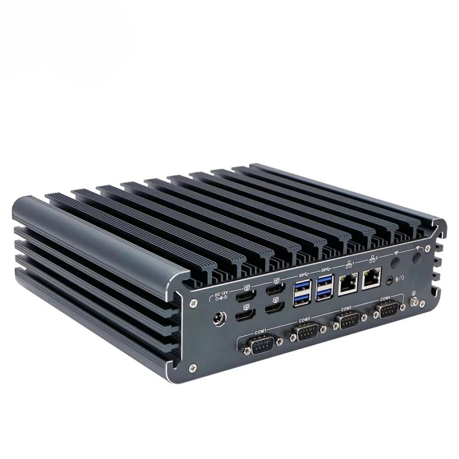 Iwill sanoat kompyuteri I3 I5 I7 12-avlod savdo avtomatlari Fansiz sanoat kompyuteri HMI Linux g'alaba qozondi