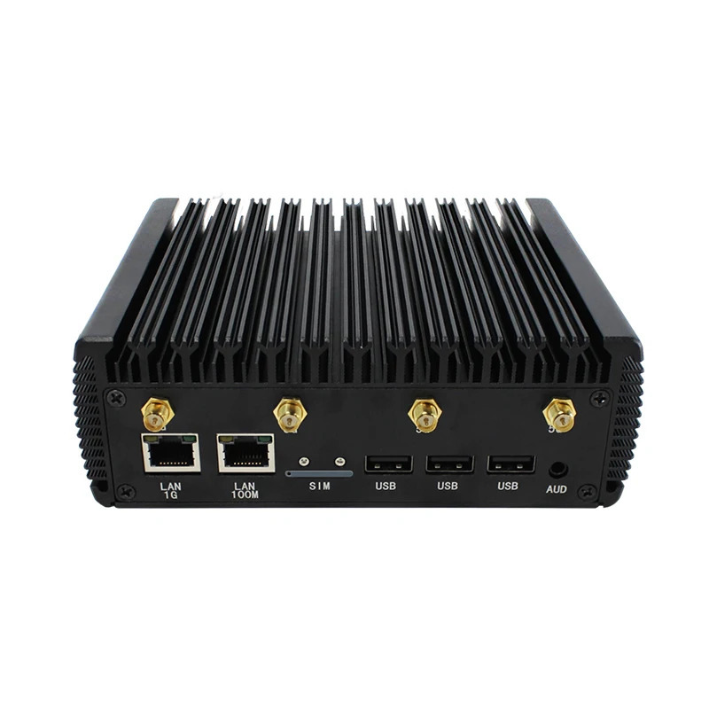 Industrial Mini PC 5G, Intel Celeron N5100, SSD 16GB + 512GB, WiFi 5, BT 4.0, Gigabit Ethernet, Windows 10 Pro, Fansiz rejim