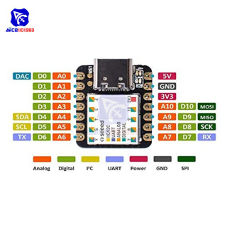 Плата разработки микроконтроллера diymore Seeeduino XIAO SAMD21G18, интерфейс Type-C для Arduino IDE