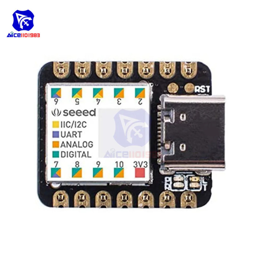 Плата разработки микроконтроллера diymore Seeeduino XIAO SAMD21G18, интерфейс Type-C для Arduino IDE