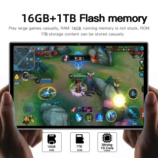 2025 YANGI Tablet Pad 15 Pro Android 14 22GB+2TB 20000mAh Snapdragon 888 Asl planshetlar Kompyuter 5G Ikki SIM-karta WIFI HD 4K Mi Tab