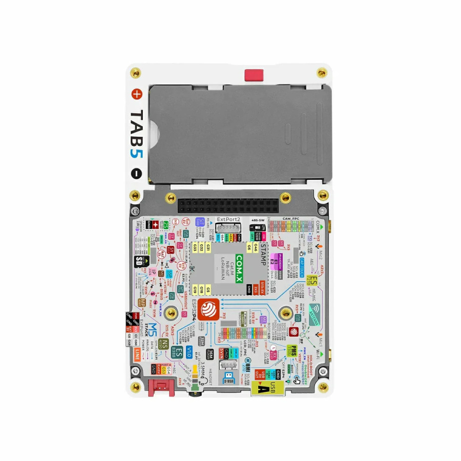 Популярный портативный смарт-терминал IoT M5Stack TAB5 на базе ESP32-P4 + ESP32-C6