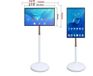 Портативный смарт-телевизор с сенсорным экраном 32 дюйма, Android, игровая консоль с сенсорным управлением