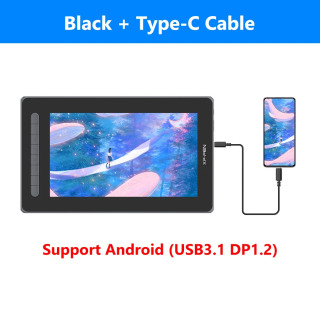 Графический планшет XPPen Artist 12 2nd Gen, планшет 12 дюймов, X3 Stylus с 8192 уровнями и наклоном 60 градусов, планшет для ри Хаки