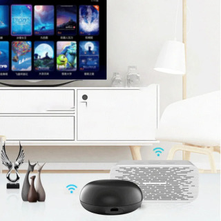 Wi-Fi Smart universal IR masofadan boshqarish pulti Alexa Google Home Tuya Smart Life orqali televizor konditsioneri uchun DIY infraqizil masofadan boshqarish pulti