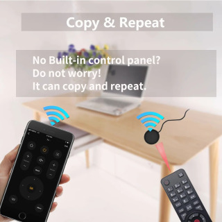 Умный Wi-Fi ИК-пульт Дистанционного Управления SmartLife Для Телевизора, DVD, Кондиционера, Универсальный