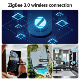 IMOU Smart Gateway Hub Проводной и беспроводной пульт дистанционного управления Wi-Fi Встроенная сирена для Alexa Google Home Smart Life ZigBee 3.0