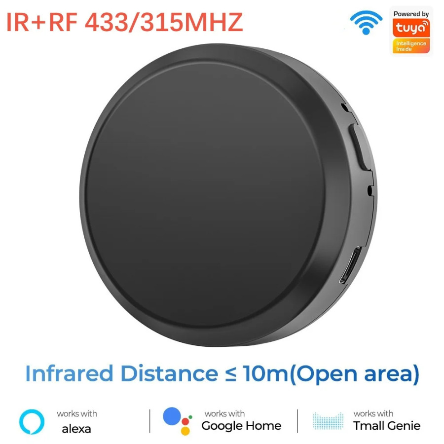 Умный RF 433, ИК-пульт дистанционного управления Tuya, Wi-Fi, инфракрасный контроллер для умного дома для кондиционера, ALL TV LG, поддержка Alexa Google Home