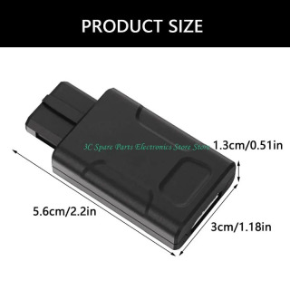 O'yin konsoli uchun SZ adapteri 720P konvertor adapteri, almashtiriladigan 4:3/16:9 o'yin aksessuarlari
