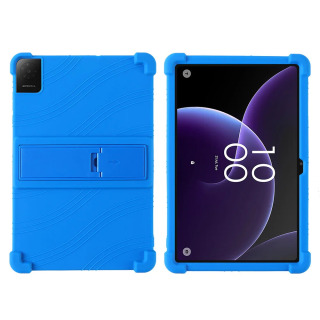 Чехол для планшета TCL Tab 10 Gen 4, 10,1 дюйма, ударопрочный силиконовый чехол, легкий, подходит для детей Синий одиннадцать