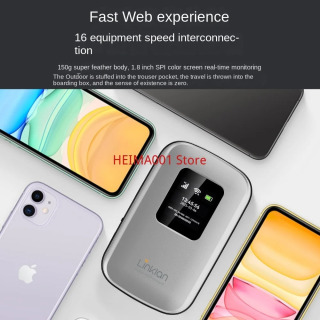 Портативная глобальная сеть Wi-Fi ESIM поддерживает неограниченное количество записей, вставление карт и оборудование для путешествий двойного назначения.