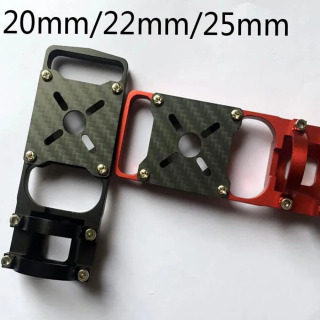 Drone aksessuarlari DIY kvadrokopter ramka to'plami qismlari aksessuarlar 20mm 22mm 25mm uglerod trubkasi metall alyuminiy qotishma motorli o'rindiq