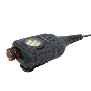 Walkie Talkie yelkali mikrofon Sennheix 8800 8600 Quansheng UV-K5 UV-K6 K-tipli ikki tomonlama radio mikrofoni uchun mos keladi