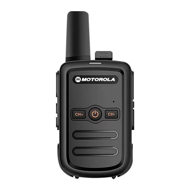 Original Motorola Walkie Talkie 2 to'plami, ochiq havoda lager uchun mini Walkie Talkie, engil va ixcham.