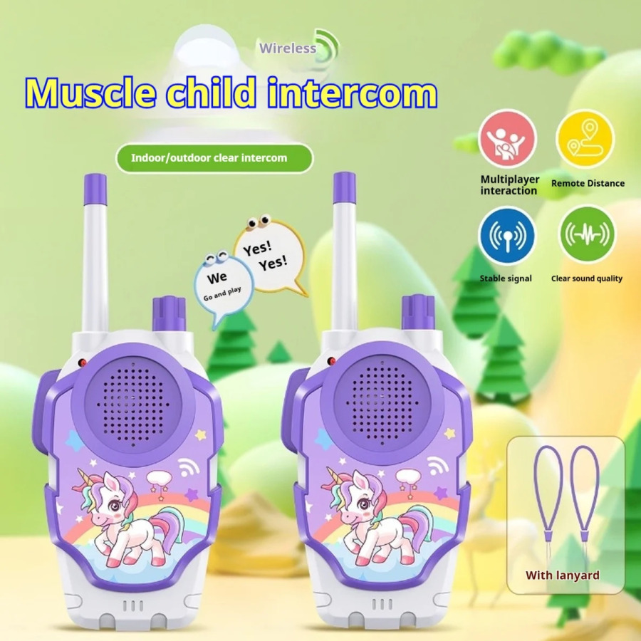 2 dona. walkie-talkie, bolalar o'yinchoqlari, simsiz ratsion, ota-ona va bolaning o'zaro aloqasi, do'stlar muloqoti, interkom, kommunikator