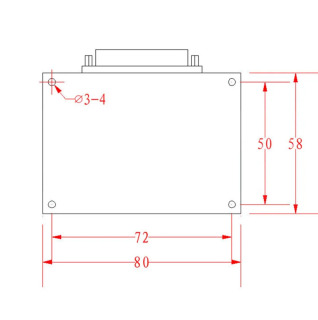 CNC Parallel Port interfeysi paneli Fotoelektrik izolyatsiya DC 5V qo'llab-quvvatlash KCAM4 EMC2/linuxCNC
