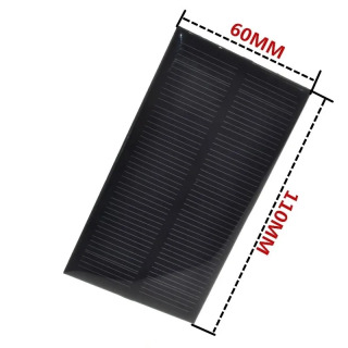 Smart Electronics quyosh paneli 1W 5V DIY elektron kichik quyosh paneli uyali telefon zaryadlovchi yorug'lik o'yinchoqlari va boshqalar quyosh batareyasi