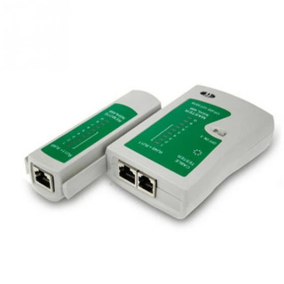 Tarmoq kabeli sinov qurilmasi RJ45, RJ11, RJ12, Cat5, UTP, LAN, masofaviy kabel sinovi