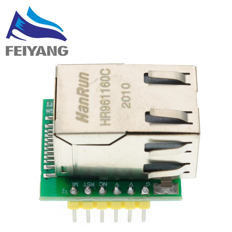 Smart Electronics USR-ES1 W5500 chipi, yangi SPI dan LAN/Ethernet TCP/IP mod konvertori