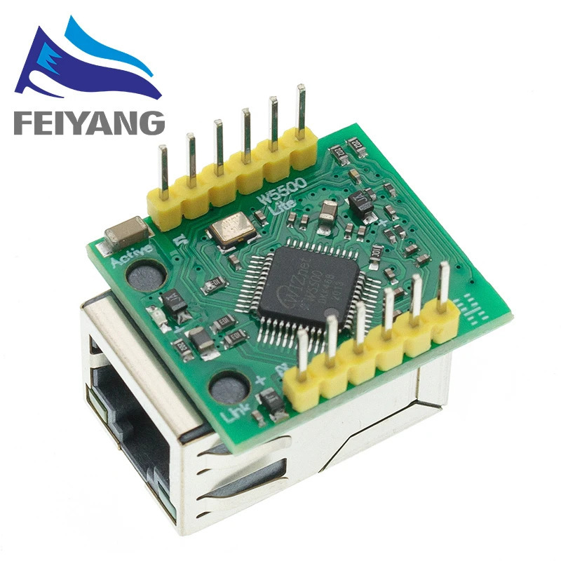 Smart Electronics USR-ES1 W5500 chipi, yangi SPI dan LAN/Ethernet TCP/IP mod konvertori