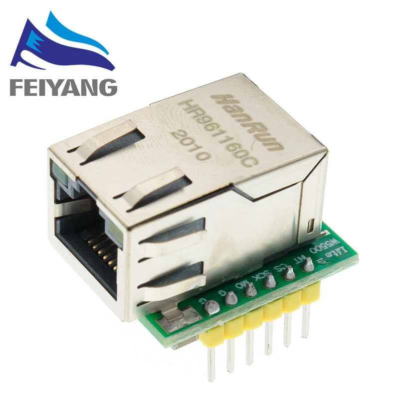 Чип Smart Electronics USR-ES1 W5500, новый преобразователь SPI в LAN/Ethernet TCP/IP Mod