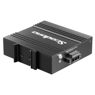 Промышленный сетевой коммутатор Ethernet, 5 портов, DIN-рейка, неуправляемый Megabit IP40 Metal