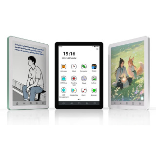 Bigme B6 E-Book Reader 6 dyuymli E-Ink E-Book Reader 36-darajali old yorugʻlik oʻrnatilgan Android 14 Google Play OS 4+64GB Reader