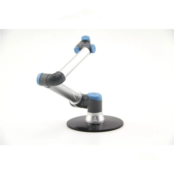 Robot 3D modeli 1:6 UR sanoat robot modeli manipulyatori olti o'qli qo'l modeli yig'ish, bezash uchun vertikal ko'p bo'g'inli