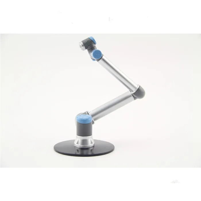 Robot 3D modeli 1:6 UR sanoat robot modeli manipulyatori olti o'qli qo'l modeli yig'ish, bezash uchun vertikal ko'p bo'g'inli
