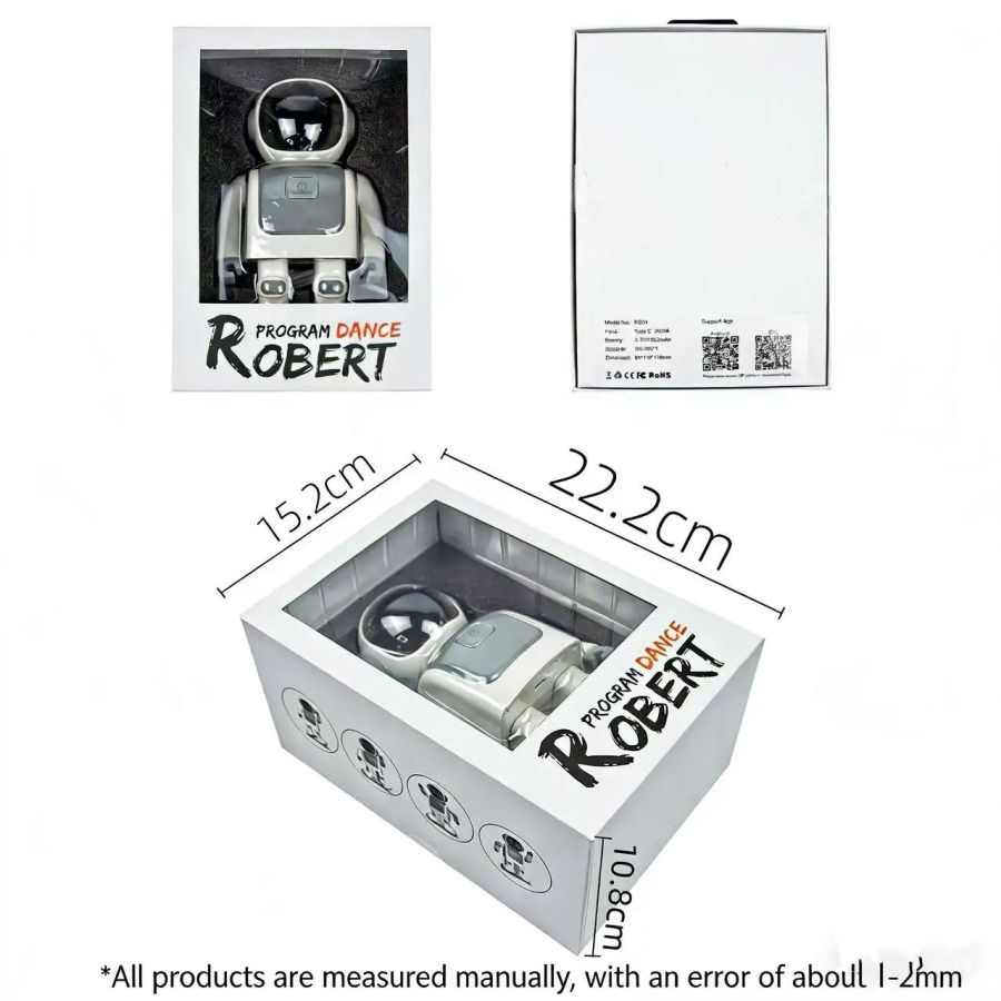 Raqsga tushayotgan robot Robert Raqsga tushuvchi robot Intelligent dasturlash Bluetooth tovushli kosmik robot Bolalar o'yinchoqlari sovg'alar