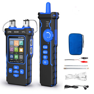 NOYAFA NF-8508 Тестер сетевого кабеля ЖК-цифровой перезаряжаемый сетевой искатель линии Трекер проводов PoE Checker Измеритель оптических проводов зеленый