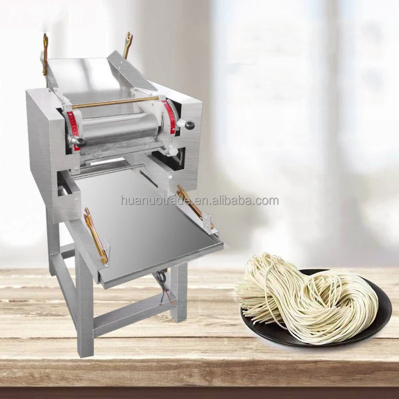Yangi noodle tayyorlash uskunalari tijorat dumaloq noodle ishlab chiqarish Xitoy yetkazib beruvchi elektr noodle qilish mashinasi
