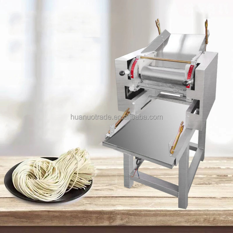 Yangi noodle tayyorlash uskunalari tijorat dumaloq noodle ishlab chiqarish Xitoy yetkazib beruvchi elektr noodle qilish mashinasi