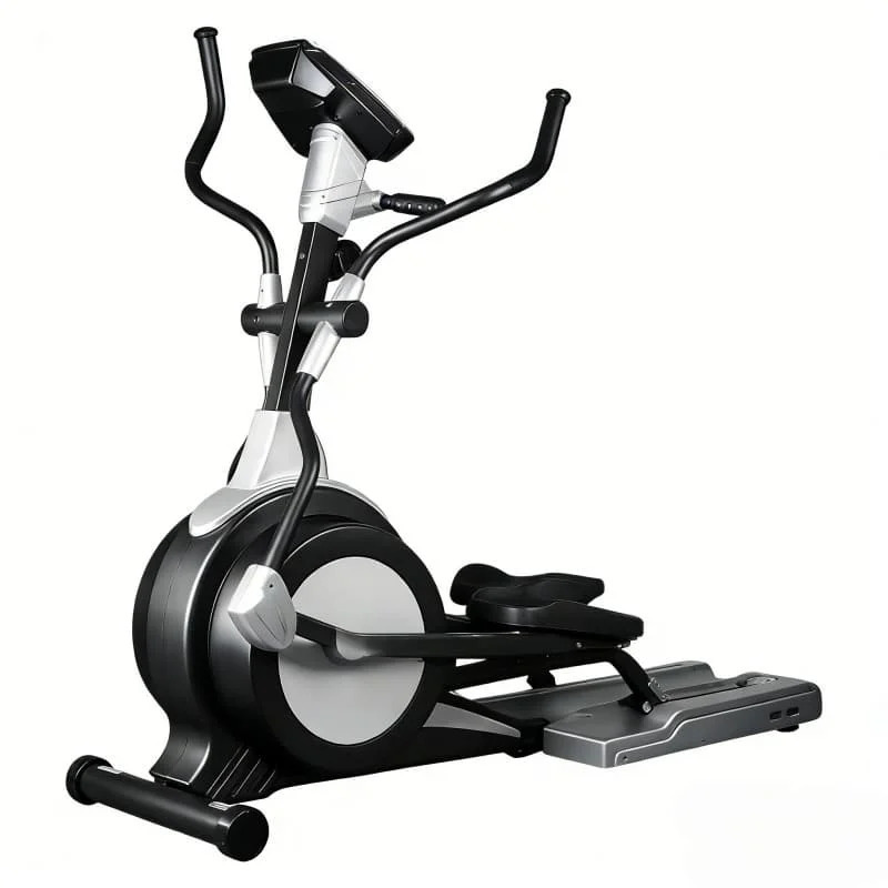 Elliptik trener, tijorat magnitli elliptik fitnes uskunalari, stol ostidagi elliptik trener