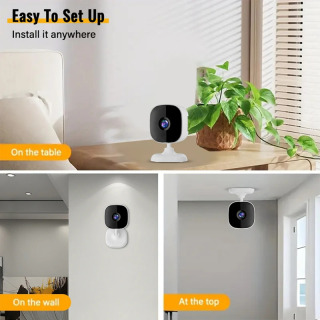 WiFi CCTV kamerasi Simsiz aniqlash funktsiyasi infraqizil tungi ko'rish masofadan nazorat qilish CCTV kamerasi Smart uy