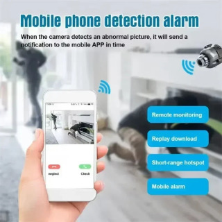 Mini kamera 1080P simsiz CCTV kamera Harakatni aniqlash tungi ko'rish video kamera Mini kamera Smart uy monitori Yangi