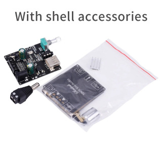 Аудио колонки DIY Bluetooth 5,0 высокомощный цифровой усилитель стерео плата усилитель аудио AUX 3,5 мм USB звуковая карта БЕЛЫЙ