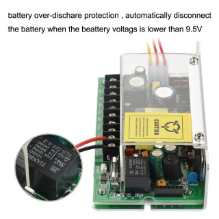 Доступ к блоку питания AC 110-240V To DC 12V 5A 50W для системы контроля доступа Finerprint, поддержка заряда батареи/удаленного переключателя