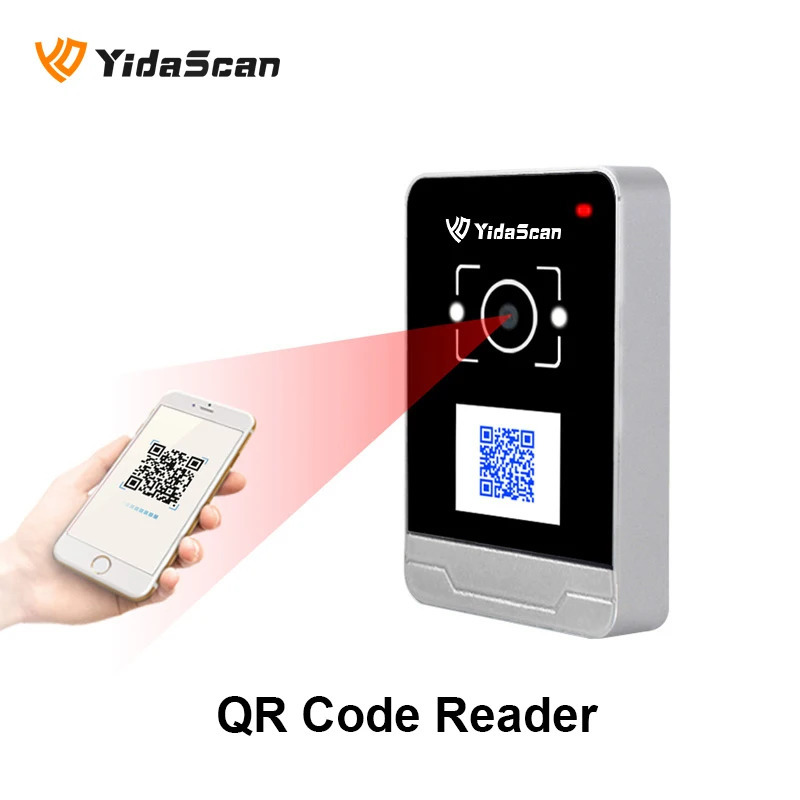 AC700 QR kodni o'qish moslamasiga kirishni boshqarish NFC RFID tashqi IP65 suv o'tkazmaydigan TCP/IP WiFi Bluetooth LAN orqali quvvat Wiegand turniketda